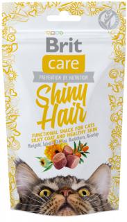 Brit Care Kot Snack Shiny Hair przysmak 50g