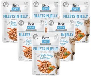 Brit Care Kot TurkeyShrimps Mokra karma z indykiem i krewetkami  12x85g PAKIET