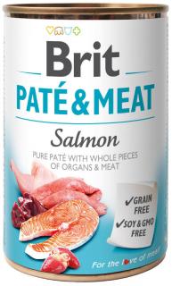 Brit Pate  Meat Pies Salmon Mokra Karma z łososiem 400g