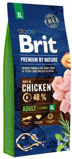 Brit Premium by Nature Pies Extra Large Adult Sucha Karma 2x15kg DWU-PAK