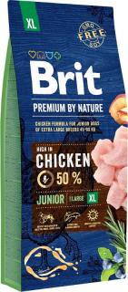 Brit Premium by Nature Pies Extra Large Junior Sucha Karma 15kg