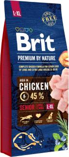 Brit Premium by Nature Pies Large  Extra Large Senior Sucha Karma 15kg