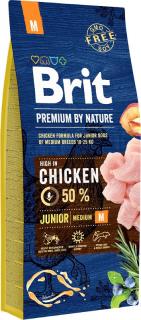 Brit Premium by Nature Pies Medium Junior Sucha Karma 2x15kg DWU-PAK