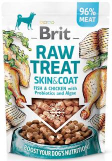 Brit Raw Treat SkinCoat FishChicken Przysmak 40g