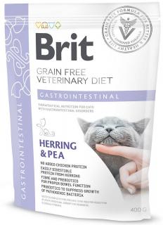 Brit Veterinary Diet Kot Gastrointestinal HerringPea Sucha Karma ze śledziem 400g