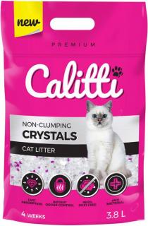Calitti Crystal Żwirek silikonowy Bezzapachowy poj. 3.8l