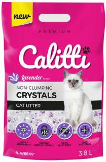 Calitti Crystal Żwirek silikonowy Lawenda poj. 3.8l