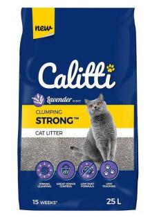 Calitti Strong Lavender Żwirek bentonitowy Lawenda poj. 25l