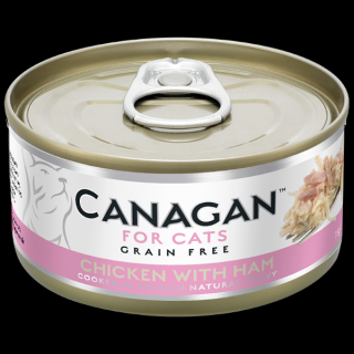 Canagan Kot Chicken with Ham Mokra Karma z kurczakiem i szynką dla kota 75g