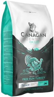 Canagan Kot Dental Free Run Turkey Sucha Karma z indykiem 4kg