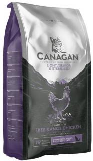 Canagan Kot Light/Senior  Sterilised Sucha Karma 4kg
