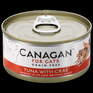 Canagan Kot Tuna with Crab Mokra Karma z tuńczykiem i krabem dla kota 75g