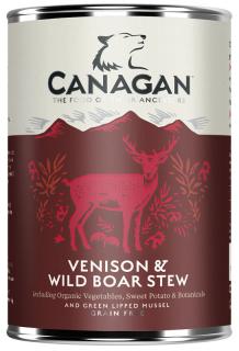 Canagan Pies Venison  Wild Boar Stew Mokra Karma z dziczyzną i dzikiem 400g