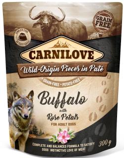 Carnilove Pies Adult Buffalo  Rose Petals Mokra karma z bawołem 300g SASZETKA