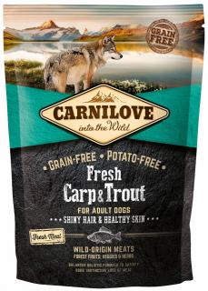 Carnilove Pies Fresh Carp  Trout Sucha Karma z karpiem i pstrągiem 1.5kg