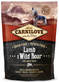 Carnilove Pies Lamb  Wild Boar Sucha Karma z jagnięciną i dzikiem 1.5kg