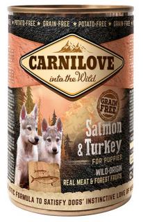 Carnilove Pies Salmon  Turkey Puppies Mokra Karma z łososiem i indykiem 400g