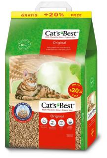 Cats Best Eco Plus (Original) Żwirek drzewny 10l + 2l Gratis