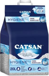 Catsan Hygiene Plus Żwirek naturalny poj. 20l