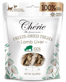 Cherie Cat Freeze Dried Lamb Liver Przysmak z wątróbki jagnięcej dla kota 25g