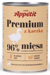 Comfy Appetit Premium Mokra Karma z kaczką dla psa 400g