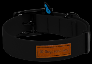 Dogcessories Obroża Biothane Zen Classic rozm. L kolor czarny + Brit Care Sustainable Sensitive 1kg GRATIS