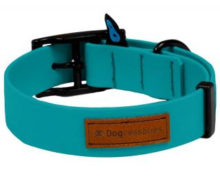 Dogcessories Obroża Biothane Zen Classic rozm. L kolor turkusowy + Brit Care Sustainable Sensitive 1kg GRATIS