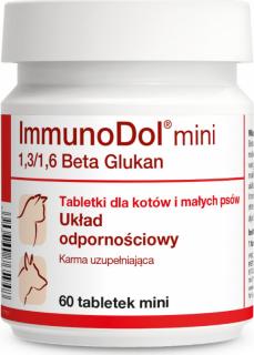 Dolfos Immunodol MINI suplement dla Psa i Kota 60 tabl.