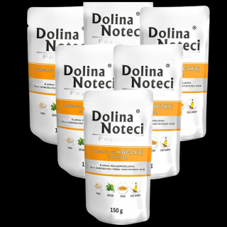Dolina Noteci Premium Adult Mokra Karma z kaczka i dynią dla psa 10x150g PAKIET