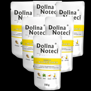 Dolina Noteci Premium Adult Mokra Karma z kurczakiem dla psa 10x150g PAKIET
