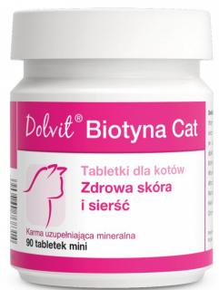 Dolvit Biotyna CAT suplement dla Kota 90 tabl.