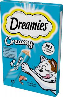 Dreamies Creamy Przysmak z Wybornym Łososiem 40g