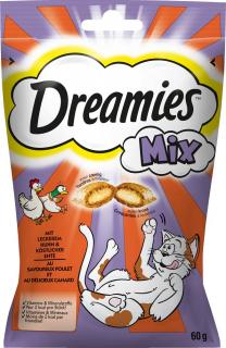 Dreamies Mix Przysmaki z kaczką i kurczakiem 60g