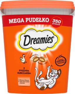 Dreamies Przysmaki z Pysznym Kurczakiem 350g