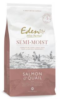 Eden Pies SalmonQuail Medium Półwilgotna karma z łososiem i przepiórką 10kg