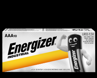 Energizer Baterie alkaliczne AAA LR03 Industrial Professional Pack op. 10szt.