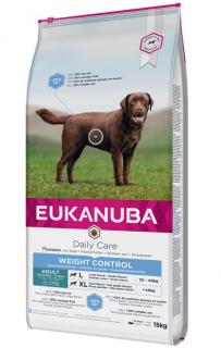 Eukanuba Pies Large Adult Daily Care Weight Control Sucha Karma 15kg
