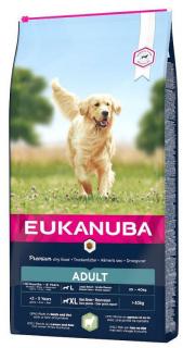 Eukanuba Pies Large Adult Lamb  Rice Sucha Karma z jagnięciną 12kg+2kg GRATIS