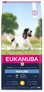 Eukanuba Pies Thriving Medium Mature Sucha Karma 2x15kg DWU-PAK