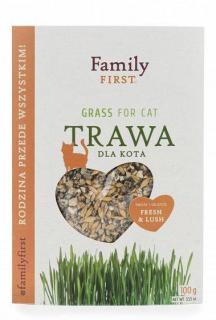 Family First Trawka z pojemnikiem przysmak 100g