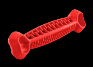 Fiboo Fiboone Dental Gryzak dla psa dł. 19cm kolor czerwony EDYCJA ŚWIĄTECZNA