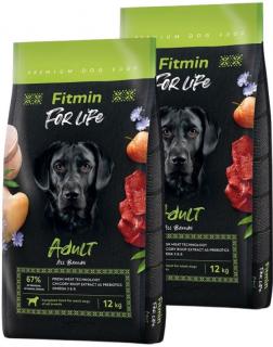Fitmin Pies For Life Adult Sucha Karma 2x12kg DWU-PAK