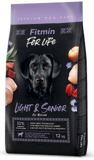 Fitmin Pies For Life Light  Senior Adult Sucha Karma 12kg+1kg GRATIS