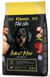 Fitmin Pies For Life Mini Adult Sucha Karma 2.5kg