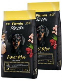 Fitmin Pies For Life Mini Adult Sucha Karma 2x12kg DWU-PAK