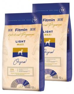 Fitmin Pies Maxi Light Sucha Karma 2x12kg DWU-PAK