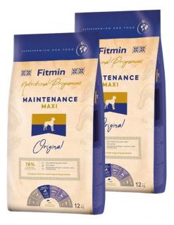 Fitmin Pies Maxi Maintenance Sucha Karma 2x12kg DWU-PAK