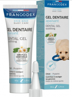 Francodex Soothing Dental Gel Żel na ząbkowanie dla szczeniąt  50g