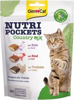 GimCat Kot Nutri Pockets Country Mix przysmak 150g