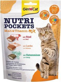 GimCat Kot Nutri Pockets MaltVitamin Mix przysmak 150g